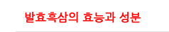 발효홍삼이야기